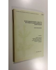 Kirjailijan Kari Mielikäinen käytetty kirja Koivusekoituksen vaikutus kuusikon rakenteeseen ja kehitykseen = Effect of an admixture of birch on the structure and development of Norway spruce stands