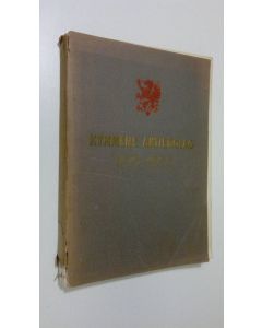 Kirjailijan Gustaf Langenskiöld käytetty kirja Kymmene aktiebolag 1872-1922