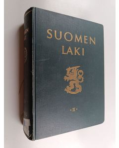 käytetty kirja Suomen laki 1960 : osa 2