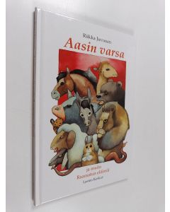 Kirjailijan Riikka Juvonen käytetty kirja Aasin varsa ja muita Raamatun eläimiä