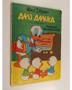 Kirjailijan Walt Disney käytetty teos Aku Ankka 44/1979