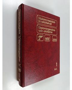 käytetty teos Diplomi-insinöörit ja arkkitehdit 1-2 = Diplomingenjörer och arkitekter 1-2 (UUDENVEROINEN)