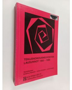 käytetty kirja Tekijänoikeusneuvoston lausunnot 1993-1995
