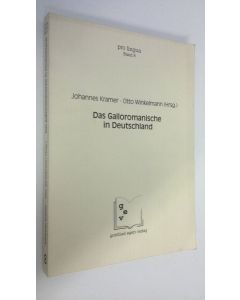 Kirjailijan Johannes Kramer käytetty kirja Das Galloromanische in Deutschland