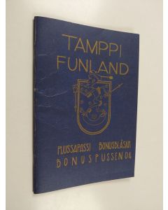 käytetty teos Tamppi Funland : plussapassi = bonusblåsar bonuspussen 04