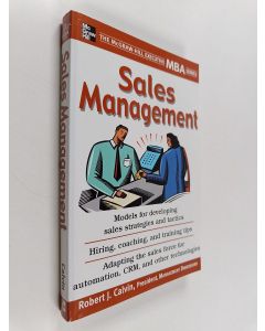 Kirjailijan Robert J. Calvin käytetty kirja Sales management