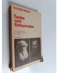 Kirjailijan G.H. von Wright käytetty kirja Tanke och förkunnelse