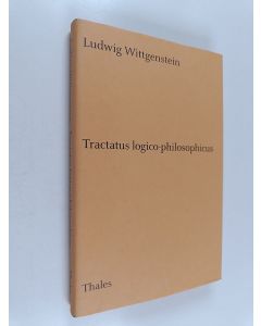 Kirjailijan Ludwig Wittgenstein käytetty kirja Tractatus logico-philosophicus