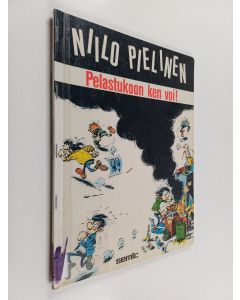 Kirjailijan Andre Franquin käytetty kirja Pelastukoon ken voi!