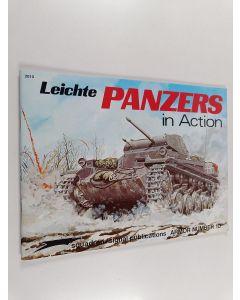 Kirjailijan Uwe Feist käytetty teos Leichte Panzers in Action