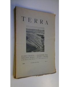 käytetty teos Terra 1933 n:o 1-4 : Suomen maantieteellisen seuran aikakauskirja