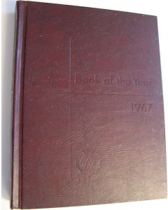 käytetty kirja Britannica Book of the Year 1967
