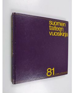 käytetty kirja Suomen taiteen vuosikirja 81