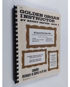 Kirjailijan Harry Dexter käytetty teos Golden organ instructor book 2