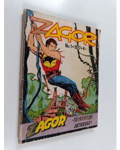 käytetty kirja Zagor 1/1977