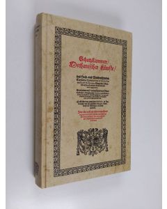 Kirjailijan Ausgustini de. Ramellis käytetty kirja Schatzkammer Mechanischer Künste des hoch- und weltberühmten Capitains Augustini de Ramellis de Masanzana