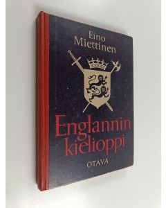 Kirjailijan Eino Miettinen käytetty kirja Englannin kielioppi