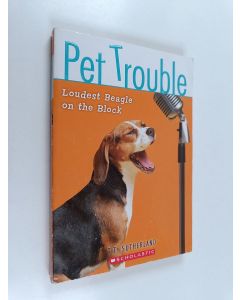 Kirjailijan Tui Sutherland käytetty kirja Loudest Beagle on the Block
