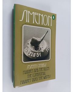 Kirjailijan Georges Simenon käytetty kirja The Seventh Simenon Omnibus