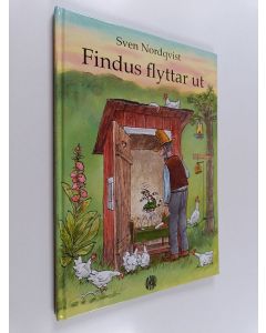 Kirjailijan Sven Nordqvist käytetty kirja Findus flyttar ut