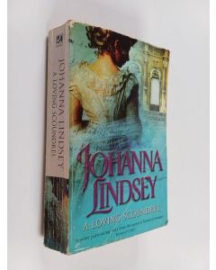 Kirjailijan Johanna Lindsey käytetty kirja A Loving Scoundrel