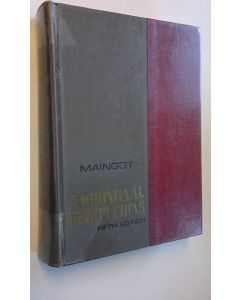 Kirjailijan Rodney Maingot käytetty kirja Abdominal Operations volume 1