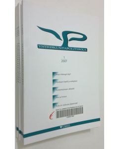 käytetty kirja Yhteiskuntapolitiikka 2007 : vuosikerta 1-6