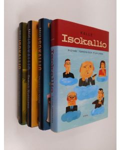 Kirjailijan Kalle Isokallio käytetty kirja Kalle Isokallio-setti (4 kirjaa) : Venttiili Ville ; Samuli Huttusen synnyinlahja ; Lontoon lampaat ; Pietari Toropaisen pilvilinna