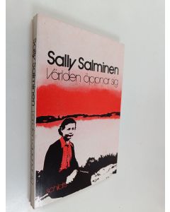 Kirjailijan Sally Salminen käytetty kirja Världen öppnar sig