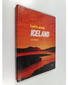 Kirjailijan I. O. Evans käytetty kirja Let's visit iceland