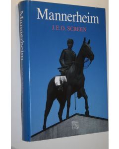 Kirjailijan J. E. O. Screen käytetty kirja Mannerheim (painovirhekappale)