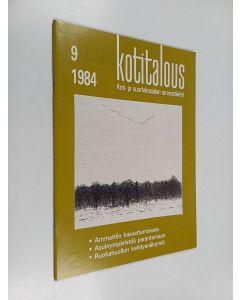 käytetty teos Kotitalous 9/1984