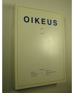 käytetty kirja Oikeus, 1-4/2000