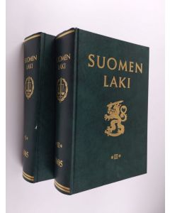 käytetty kirja Suomen laki 2005 osa 1-2