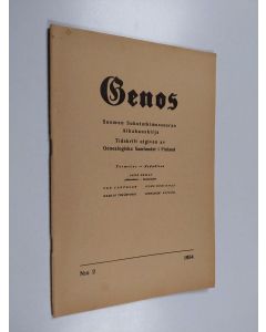 käytetty teos Genos 2/1954