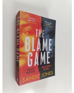 Kirjailijan Sandie Jones käytetty kirja The Blame Game