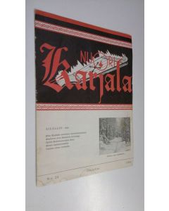 käytetty kirja Nuori Karjala n:o 24/1954