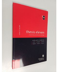 Kirjailijan Peter Beilhartz käytetty kirja Thesis eleven : Critical theory and historical sociology