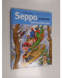 Kirjailijan Jarkko Mäki käytetty kirja Seppo Sohvantakuinen ja talvirieha