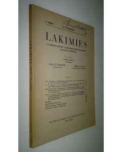 käytetty kirja Lakimies 1967 nro 4