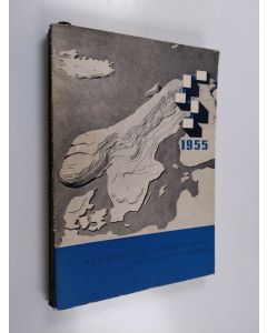 Kirjailijan Erik Krakstrom käytetty kirja Pohjoismaista arkkitehtuuria 1950-1954 - Nordisk arkitektur 1950-1954