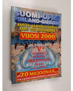käytetty kirja Suomi-opas = Finland-Guiden : Kartta- ja matkailukirja = kart- och resehandbok vuosi 2000