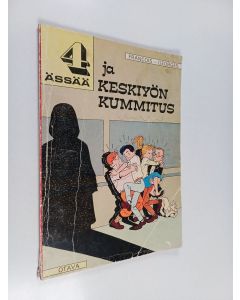 Kirjailijan Francois Craenhals käytetty kirja 4 ässää ja keskiyön kummitus
