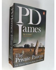 Kirjailijan P. D. James käytetty kirja Private patient