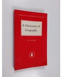 Kirjailijan W. G. Moore käytetty kirja The Dictionary of Geography