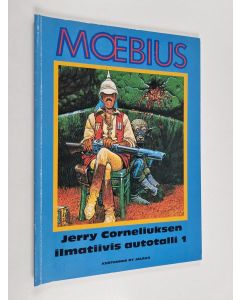 Kirjailijan Moebius käytetty kirja Jerry Corneliuksen ilmatiivis autotalli 1