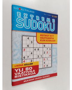 käytetty teos Extreme sudoku 1/2017