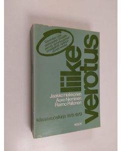 käytetty kirja Liikeverotus :  Käsi- ja vuosikirja 1978-1979