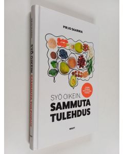 Kirjailijan Pirjo Saarnia käytetty kirja Syö oikein, sammuta tulehdus