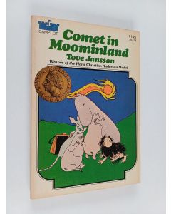 Kirjailijan Tove Jansson käytetty kirja Comet in moominland